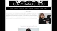 Desktop Screenshot of olneypianostudio.com